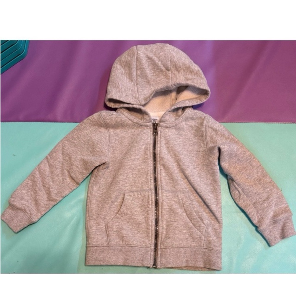 Carters Toddler Boy Gray Hoodie. Size 3T.